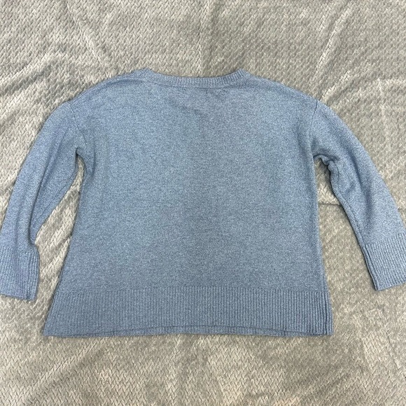 Ellen Tracy Women's Large Sweater Crewneck Soft Pullover Winter Boxy Sweatshirt - Picture 6 of 9